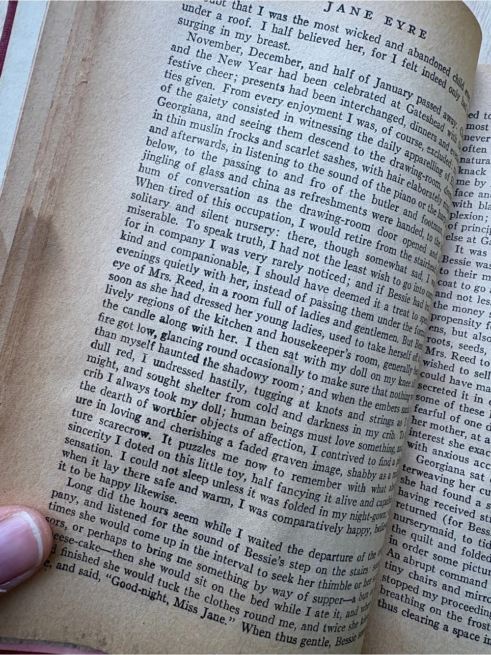 Jane Eyre Vintage 1943 Hardcover Book By Charlotte Brontë